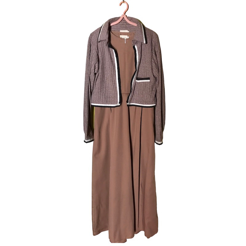 PRELOVED JILBRAVE YENA KNIT SET DRESS