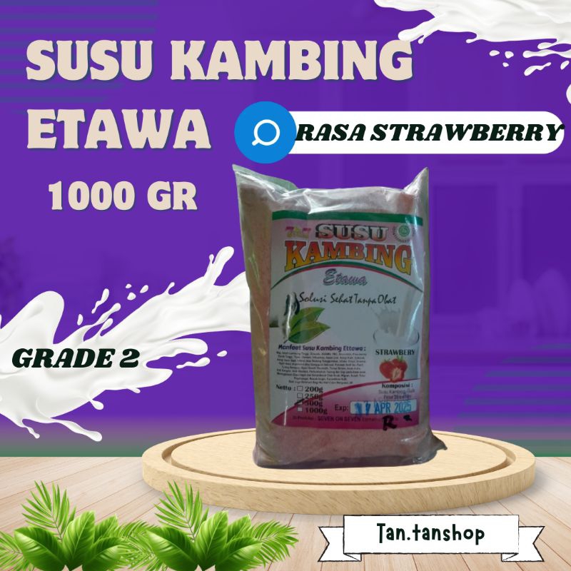 

SUSU ETAWA RASA STRAWBERRY 1000 GR