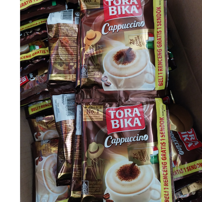

Torabika Cappuccino Renceng 10x25gr (1Renceng)