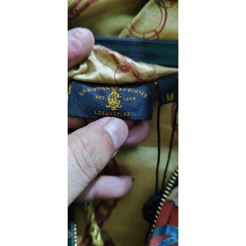 Christian Audiger Y2k zip-hoodie size M