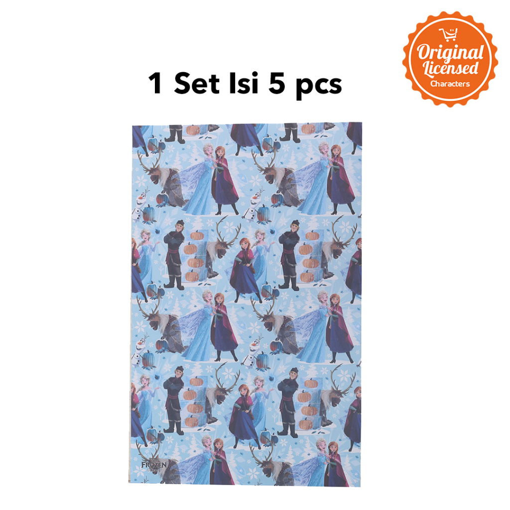 

Frozen Kertas Kado Biru 50x64