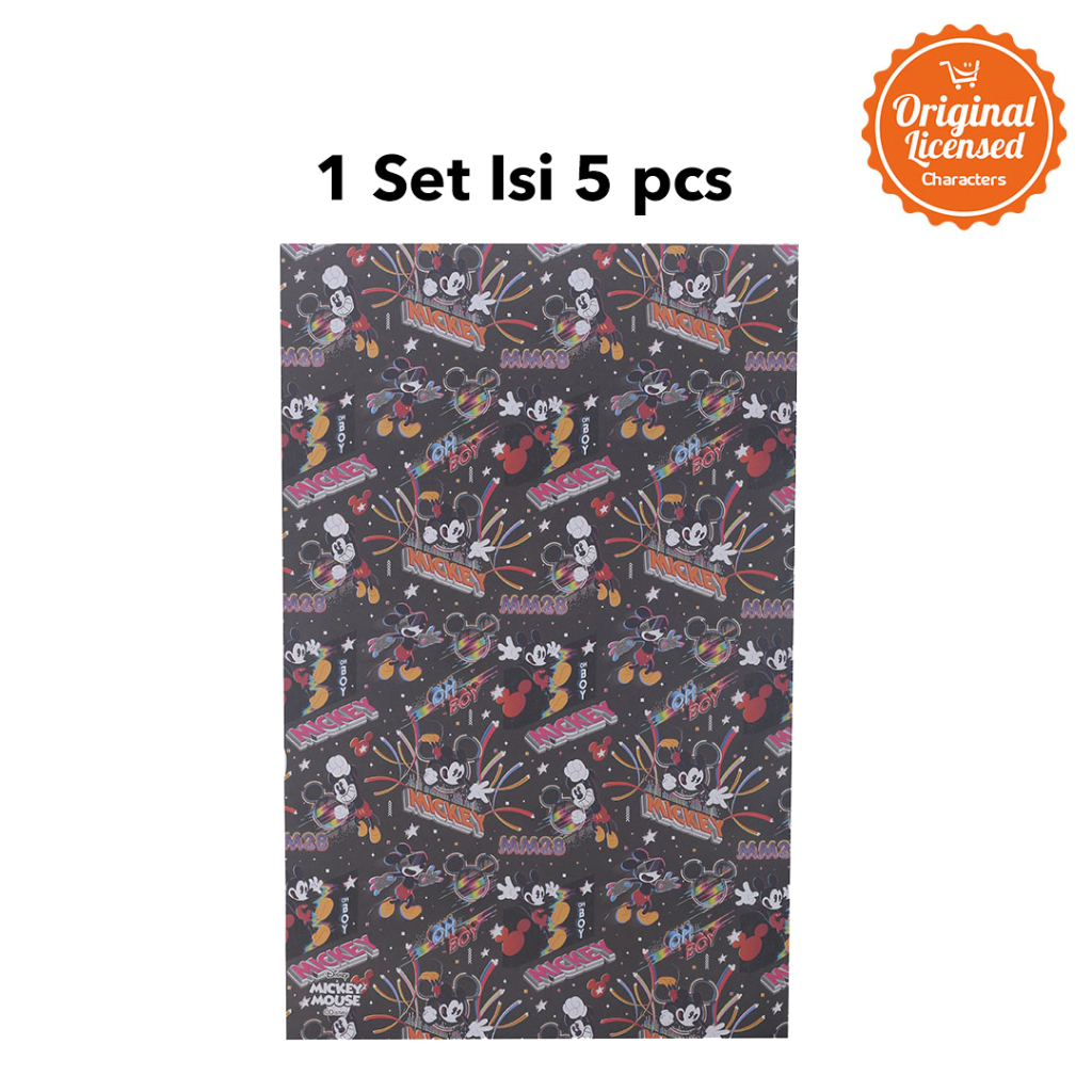 

Mickey Mouse Kertas Kado Black 50x64