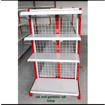 Rak Minimarket END 5 Susun Rak Gondola END 5 Ambalan . T. 170 cm T. 150 cm dan T. 120 cm