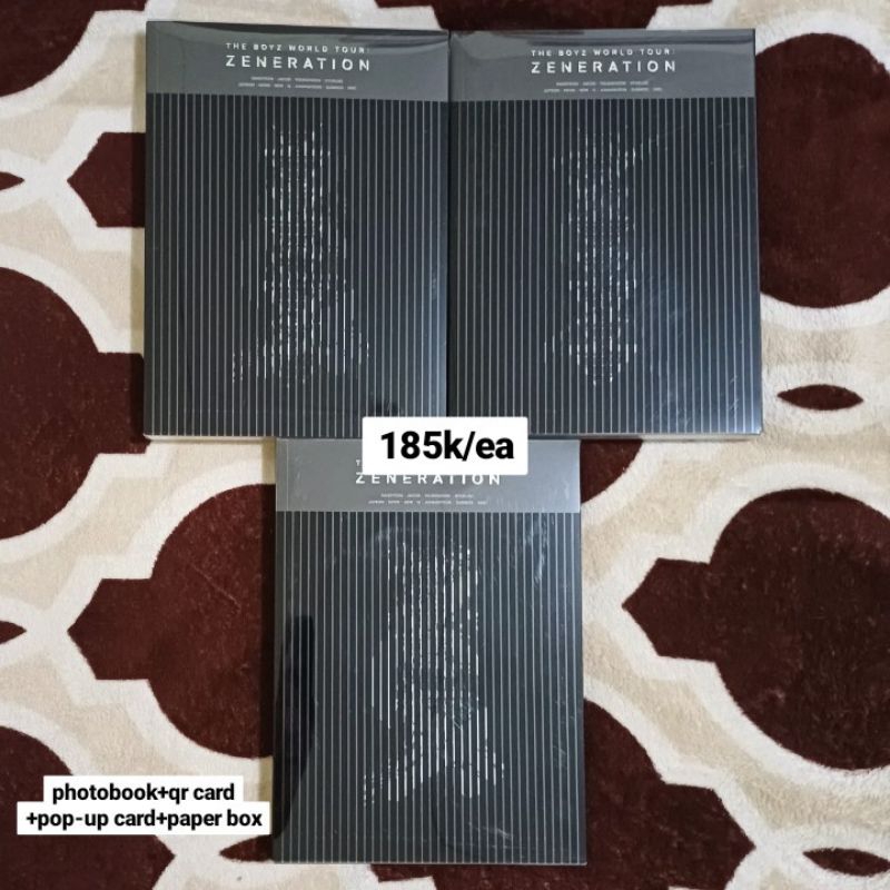 QR Zeneration Photobook The Boyz