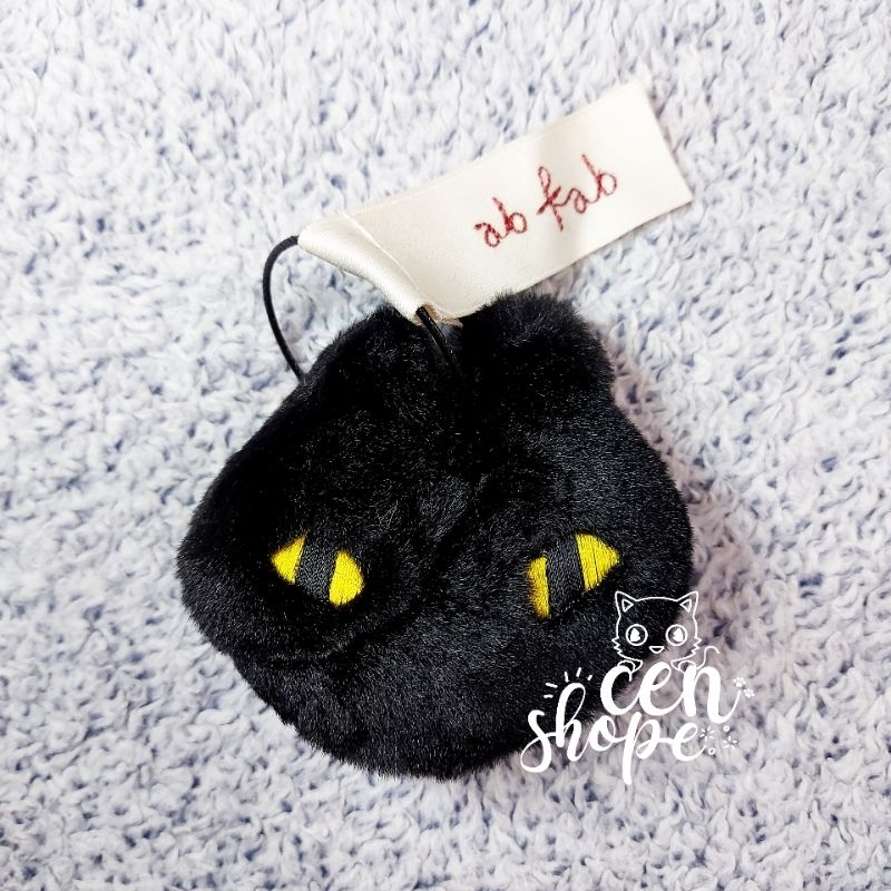 BOOKED BLACK CAT KEYRING AB FAB UNOFFICIAL WEAR BY SUGA YOONGI AGUST D BTS
