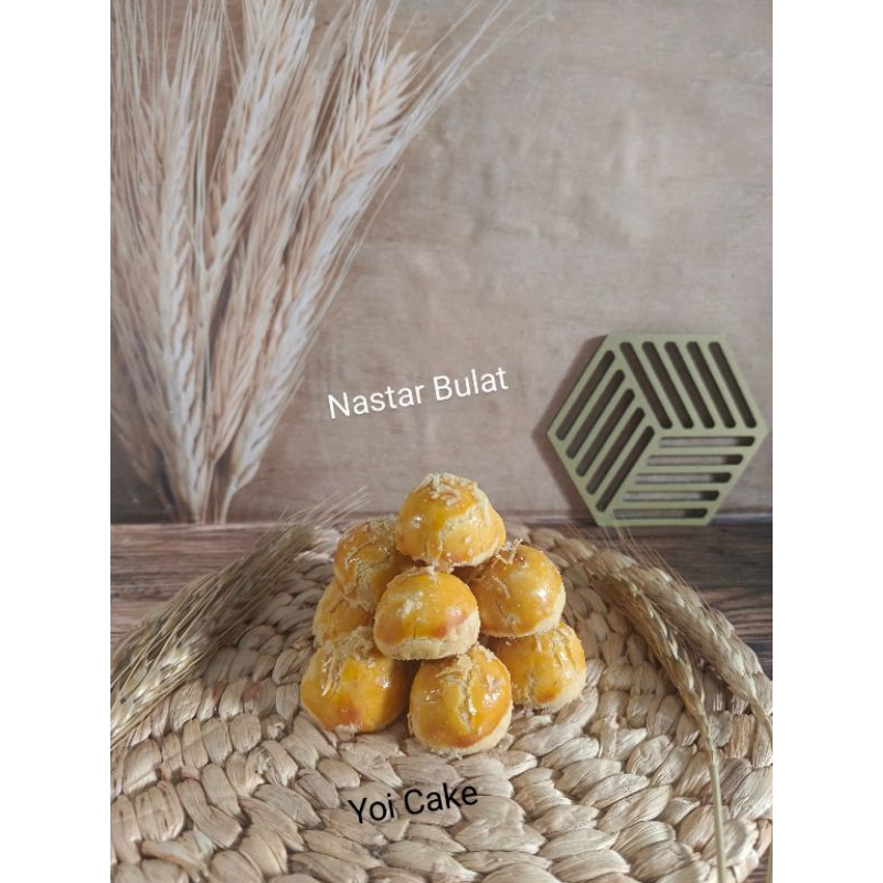 

Kue kering Lebaran Nastar Bulat 600ml