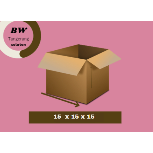

Kardus Packing 15x15x15 - Karton Box Dus Packaging Obat Vitamin Oil Polos Murah Baru