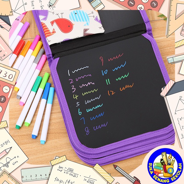 

KODE G54G Erasable Book Set with 12 Pens Buku Gambar Bisa Hapus B25