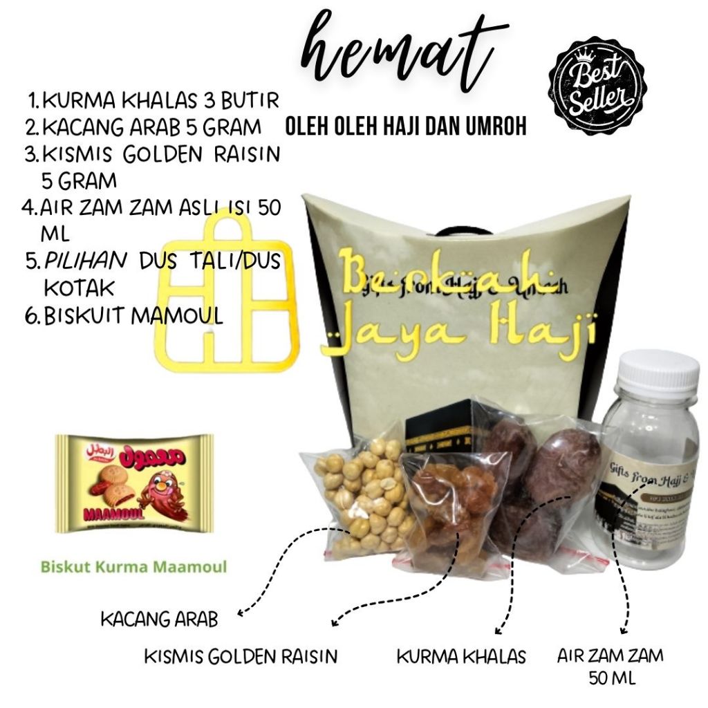 

Paket Oleh Oleh Haji dan Umrah Variant Biskuit Mamoul