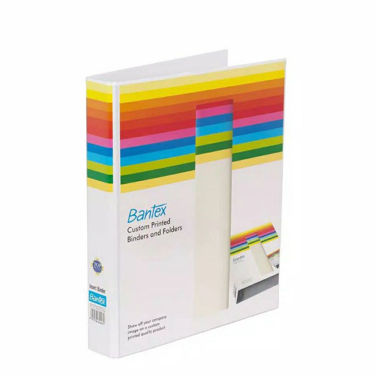 

KODE Q87C Bantex Insert Binder 2 Ring Size A4