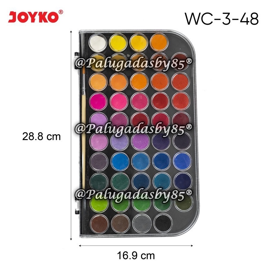 

KODE Y74G 1 Set Isi 48 Warna GROSIR Cat Air JOYKO WC348 48 Warna Watercolor Set Cat Air Joyko WC348 Cat Air Joyko WC3 Joyko WC 3 48 Joyko WC348