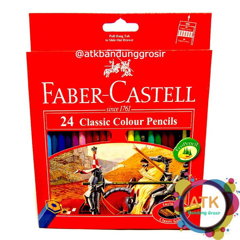 

KODE Y53X Pensil Warna Faber Castell 24 Classic Colour Pencils 115854