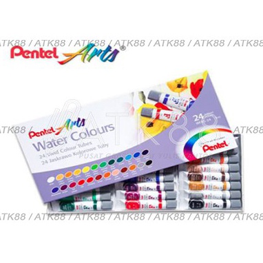 

KODE I57Z Cat Air Pentel Arts 24 Water Colours WFRS24