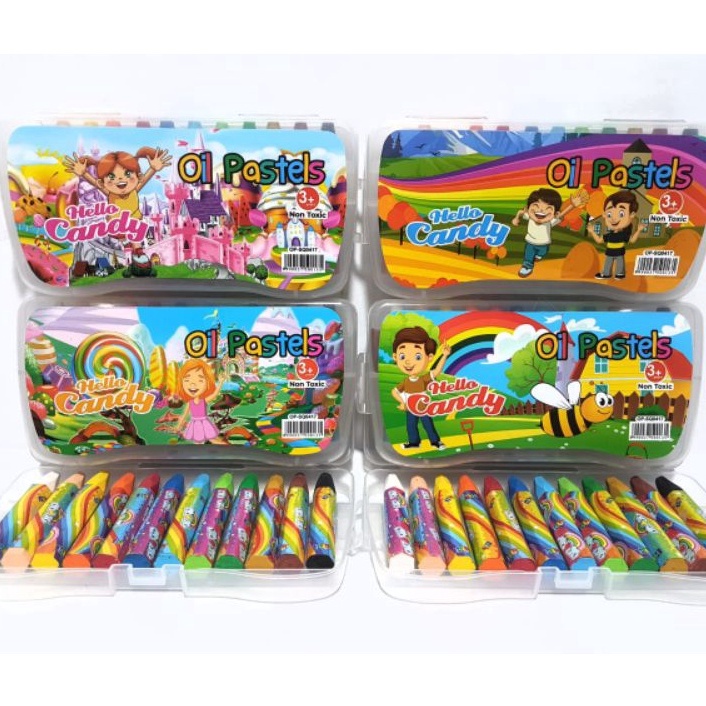 

KODE X7Y Harga Grosir 5packs 6pcs Warna Crayon Krayon Mini 12 Warna