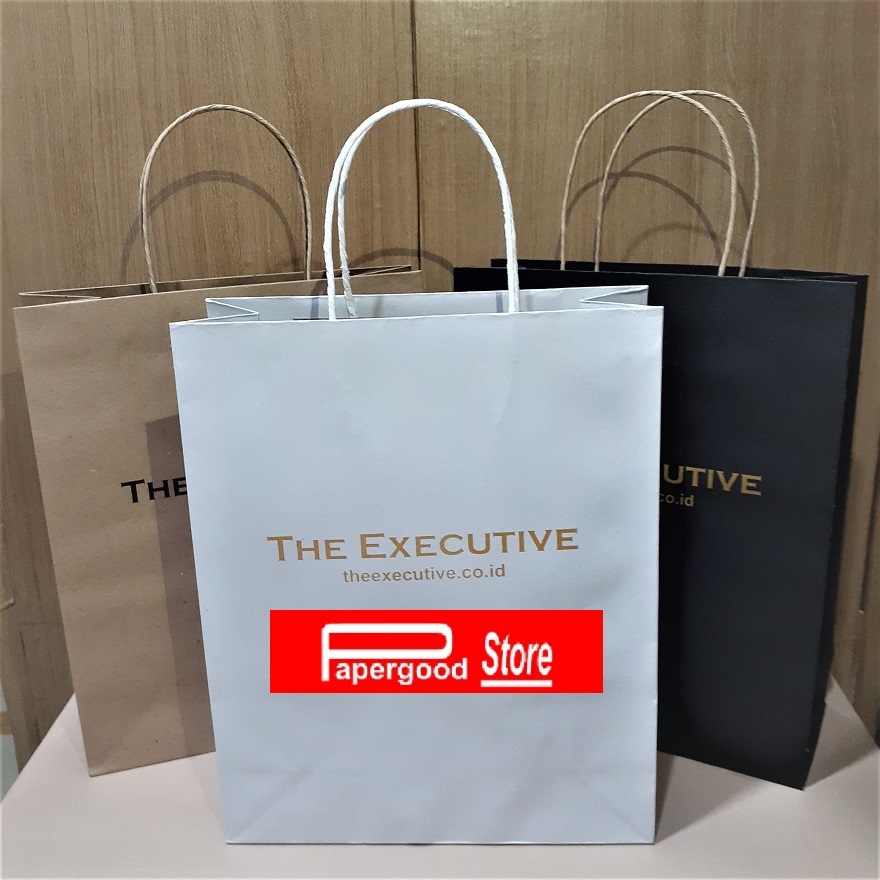 

Paper bag The executive Medium 2 sisi 33 x 26 x 12 cm