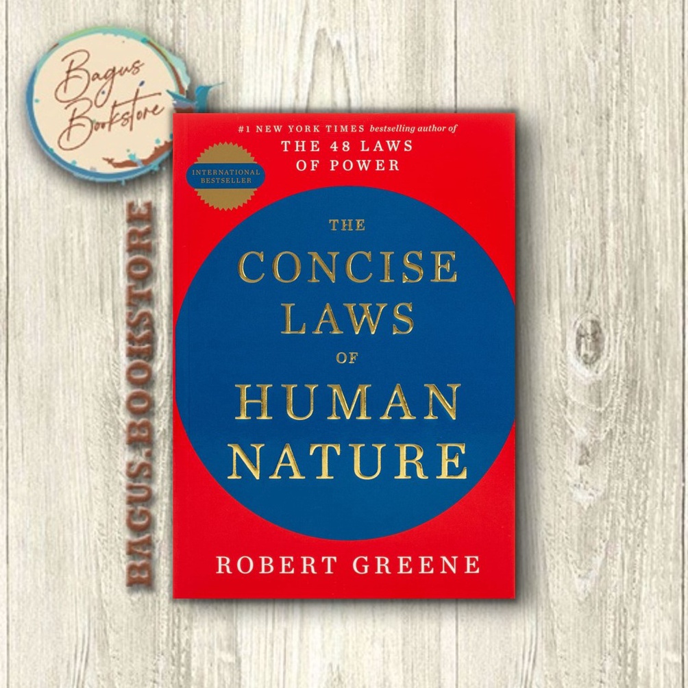 KODE K68N CONCISE Laws Of Human Nature  Robert Greene English  bagusbookstore