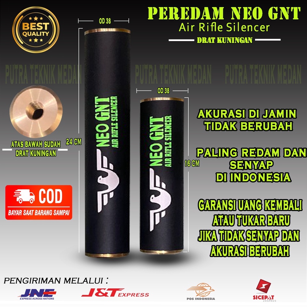 KODE P52S Peredam Neo Gnt OD 38 Super Senyap