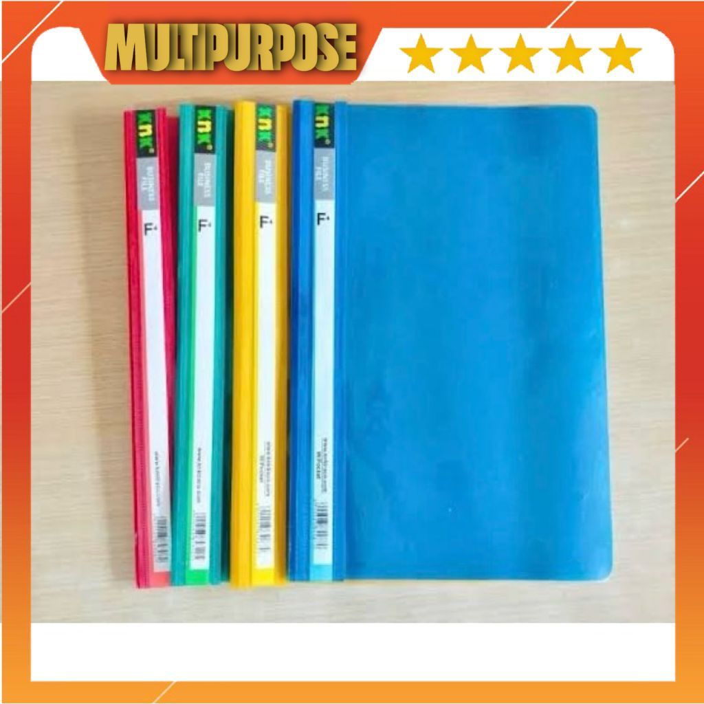 

(1 pcs) MAP BISNIS FILE KNK / MAP WARNA FASTENER / MAP BERKAS / MAP DOKUMEN