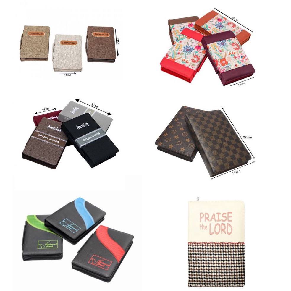 

KODE T36S Sampul Buku Alkitab Sedang Cover Tas Alkitab Sedang Aneka Sampul Kitab Suci