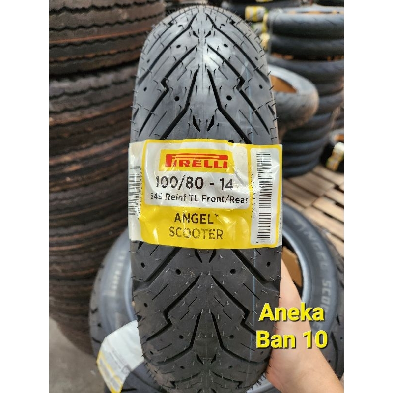 Ban Pirelli 100/80-14 Angel Scooter Tubeless
