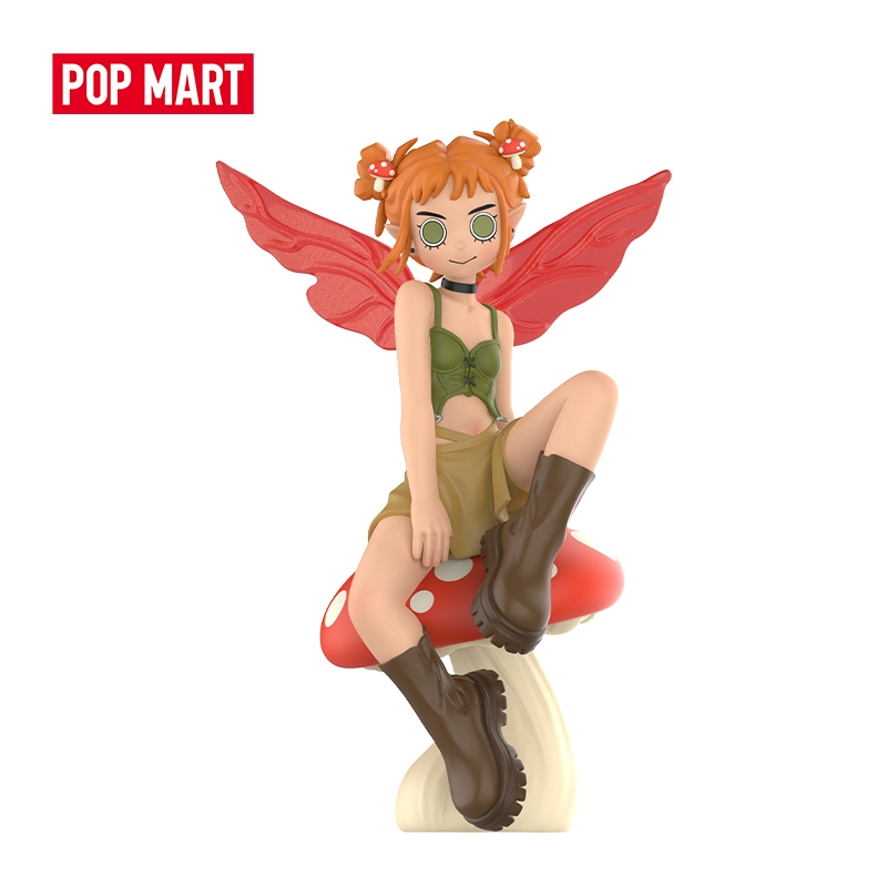 POP MART Peach Riot Punk Fairy Series Figures Blind Box Action Toys Figure Birthday Gift Kid Toy