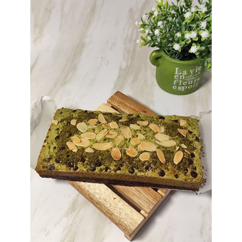 

Brownies Fudgy Coklat Green tea