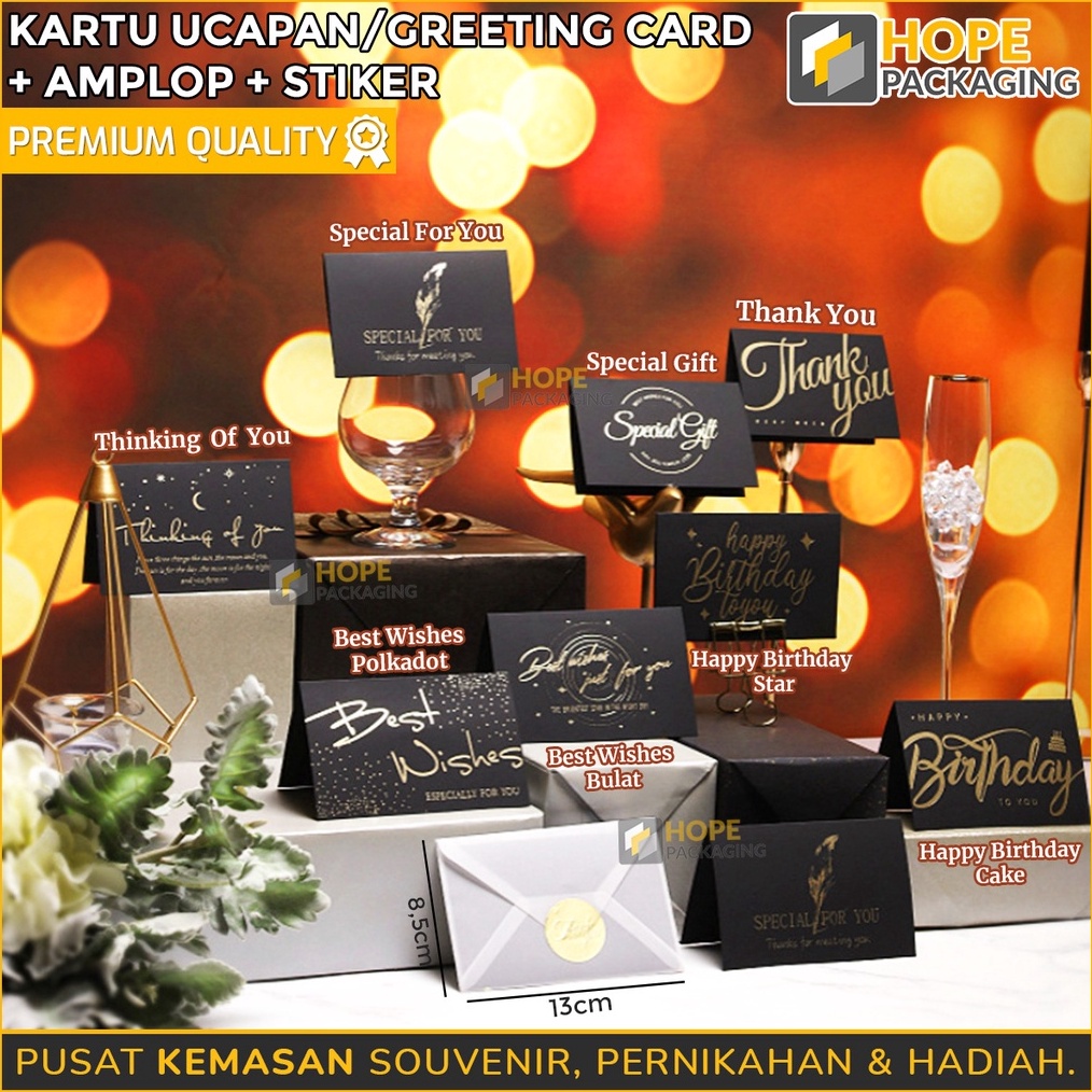 

KHUSUS Kartu Ucapan Hitam Greeting Card Amplop Hangtag Natal Tahun Baru Kartu Ucapan Hampers Hangtag Merry Christmas Kartu Hitam