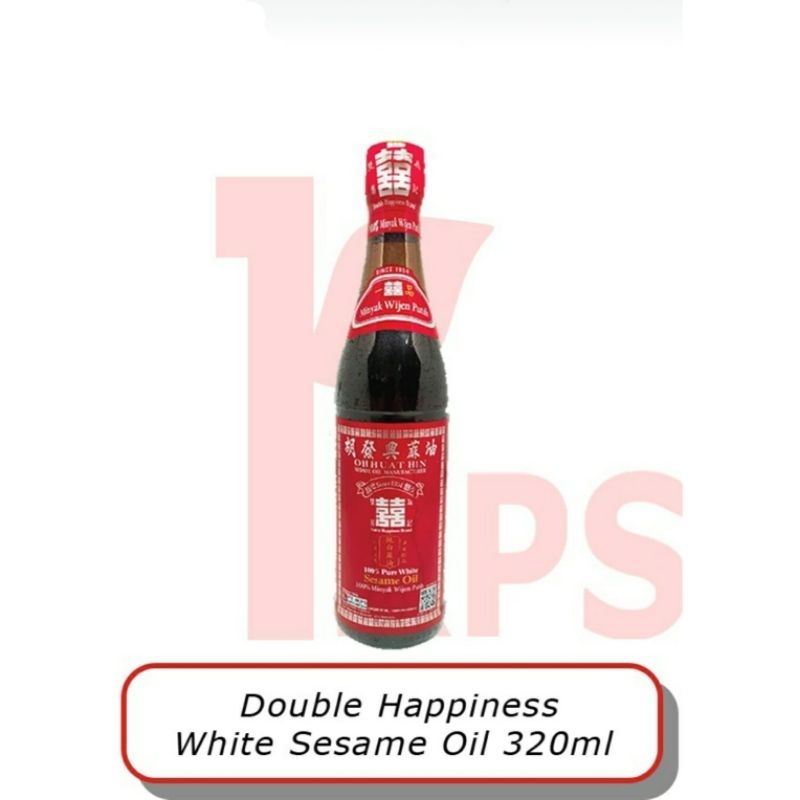 

Minyak Wijen Putih 320ml OH HUAT HIN Double Happiness - White Sesame Oil 320ml
