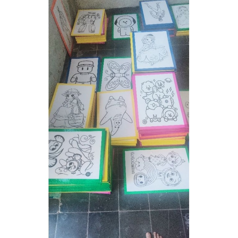 

KODE L89Q GROSIR STEROFOAM LUKIS TERMURAH ISI 4PCS UKURAN 335