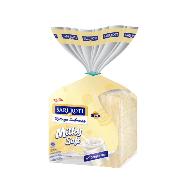 

SARI ROTI Milky Soft 360 Gram