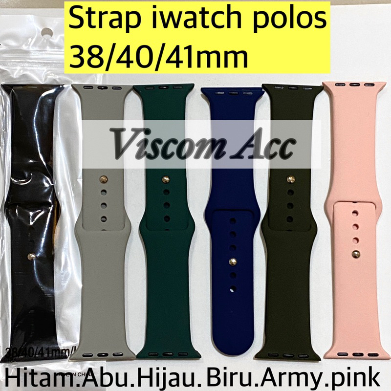 Strap Polos Apple watch series 7 2021 41mm / 45mm || strap Polos
