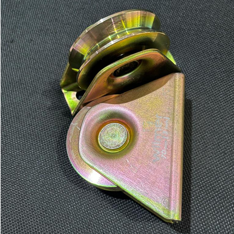 Roda Pintu Pagar Besi Roda Pagar Model U & V Roda Besi Roda Rel Roda Gerbang Rel Pagar Roda Gerbang