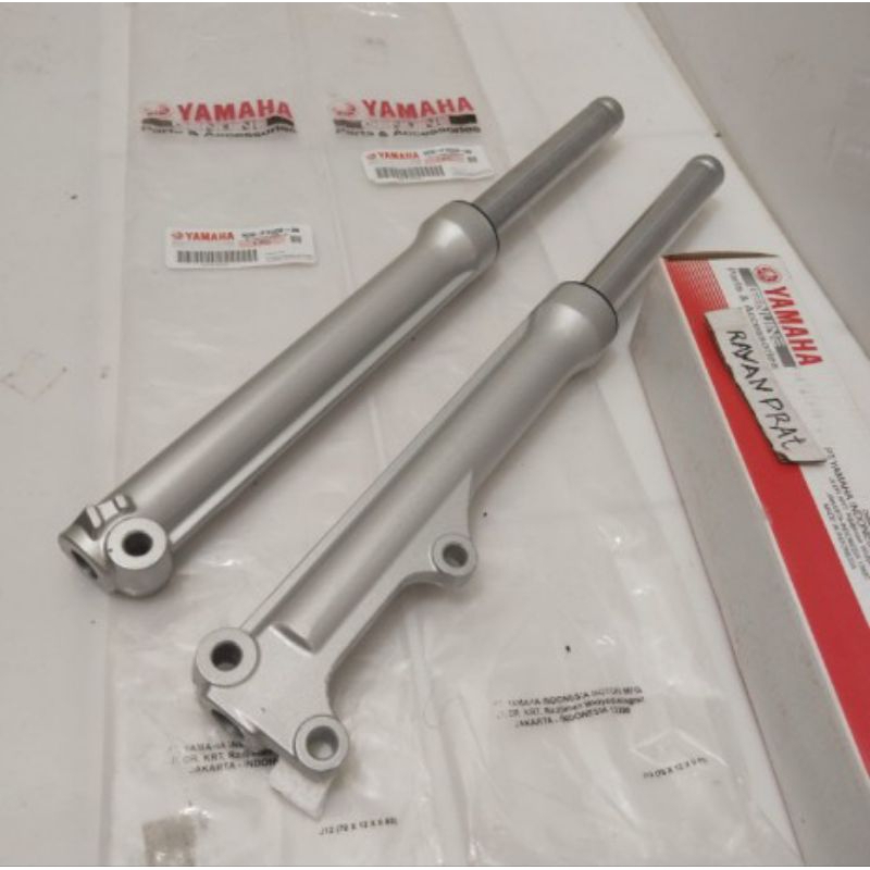 shock depan tabung Mio soul GT Mio soul GT Mio soul GT 28D silver