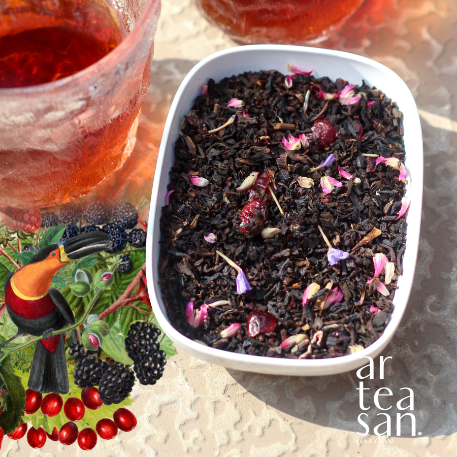 

Berries Paradise - Tea Blend / Teh Hitam Berry / Loose Leaf Tea - Berbagai Ukuran