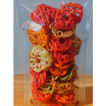 

Kerupuk Seblak Bantet Mawar + Daun Jeruk