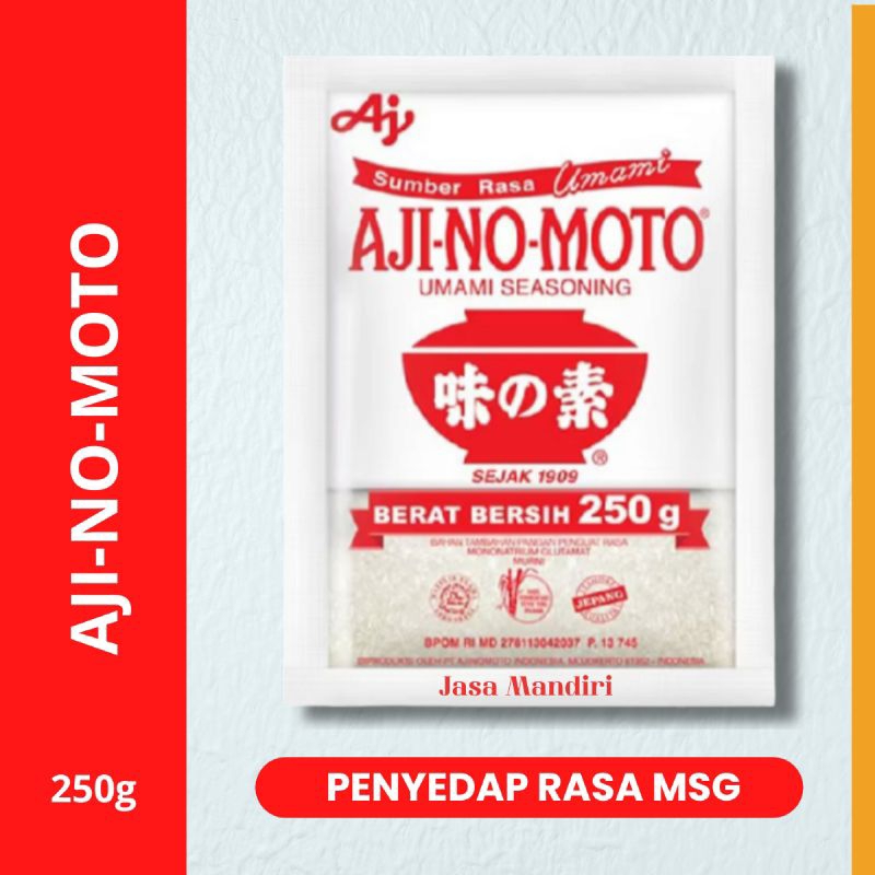 

Ajinomoto Bumbu Penyedap Rasa MSG 250g