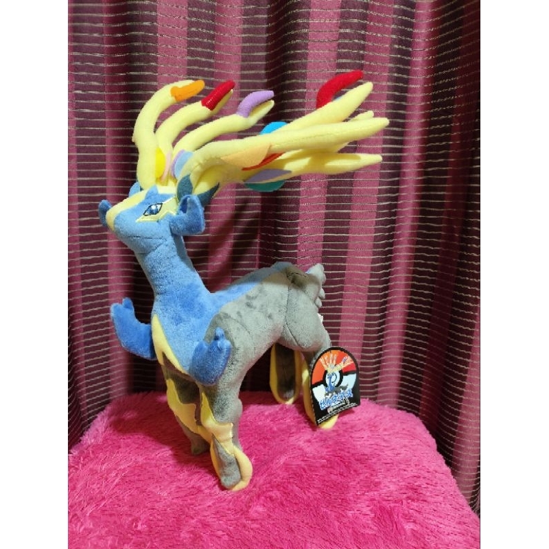 Boneka Pokemon Xerneas Plush Original Pokemon Center 2013