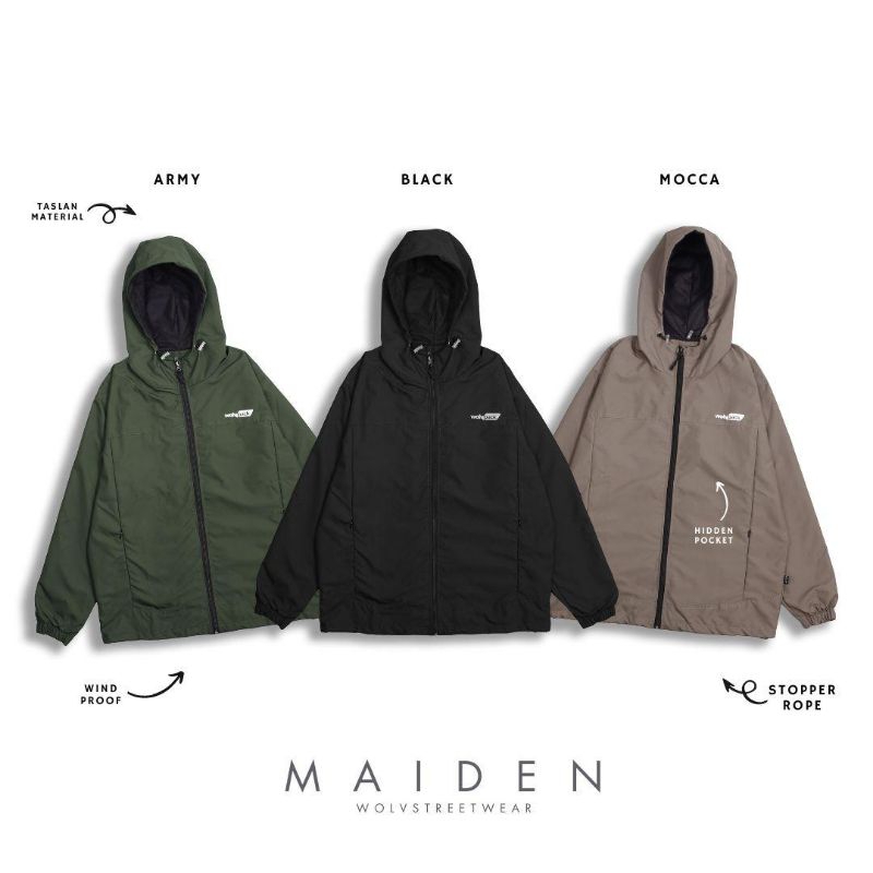 Vwd-Jacket Outdoor Maiden Pria-Jaket Outdoor Pria-Jaket Taslan Outdoor-Outdor Jaket Terbaru Pria Ter