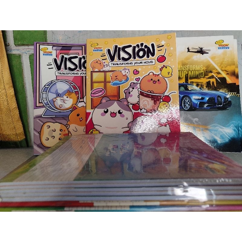 

VISION BUKU TULIS ISI 32 LEMBAR DAN 38 LEMBAR