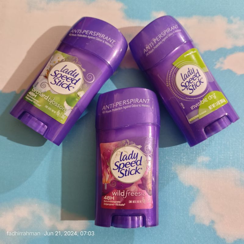 lady speed stick deodorant