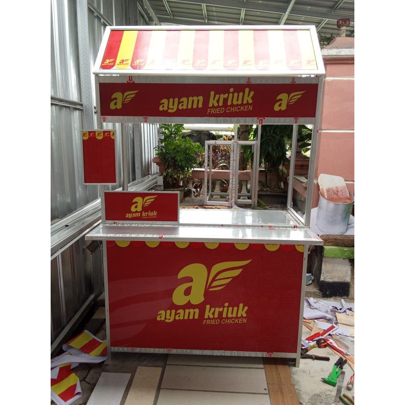 Booth pintu jumbo lipat