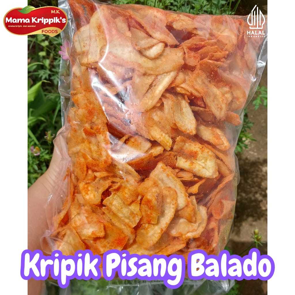 

Keripik Pisang Goroho Balado