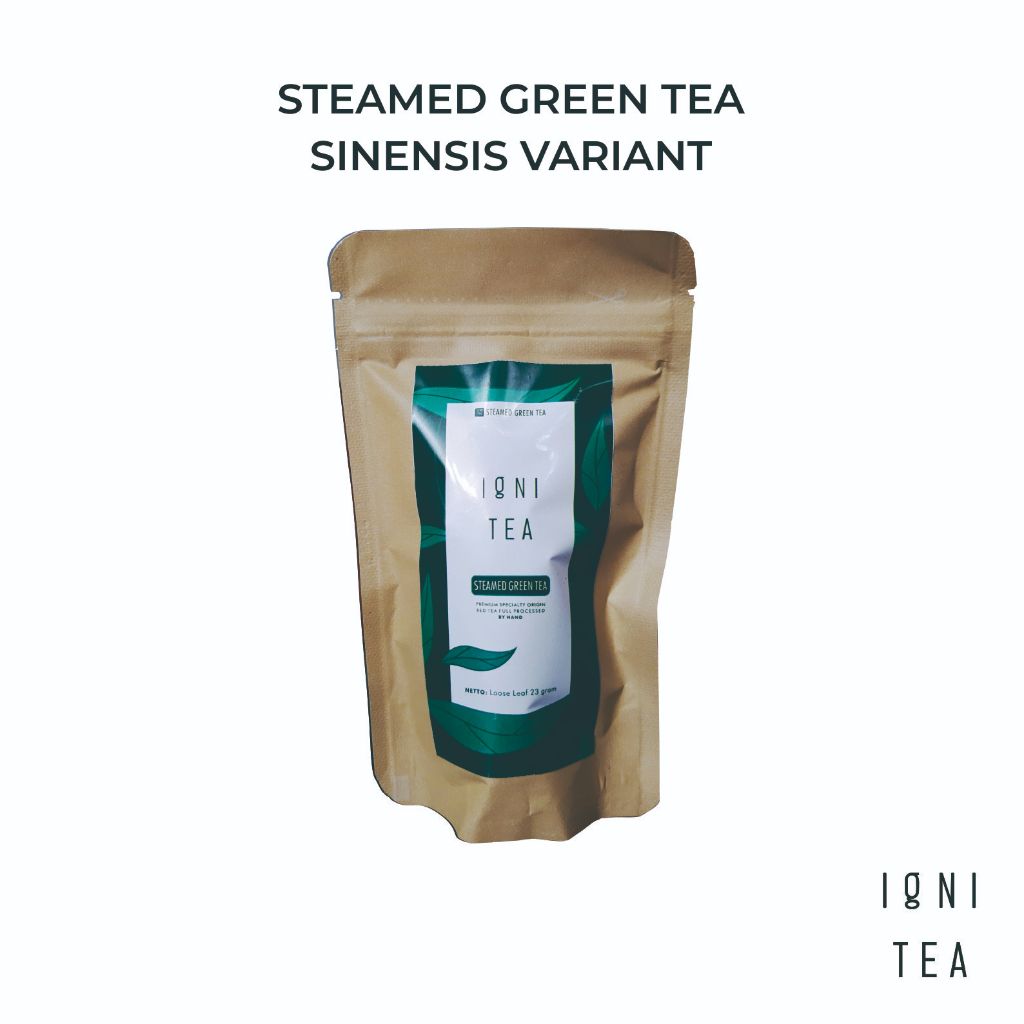 

Steamed Green Tea | Teh Hijau Pucuk Pekoe | Special Tea by Ignitea