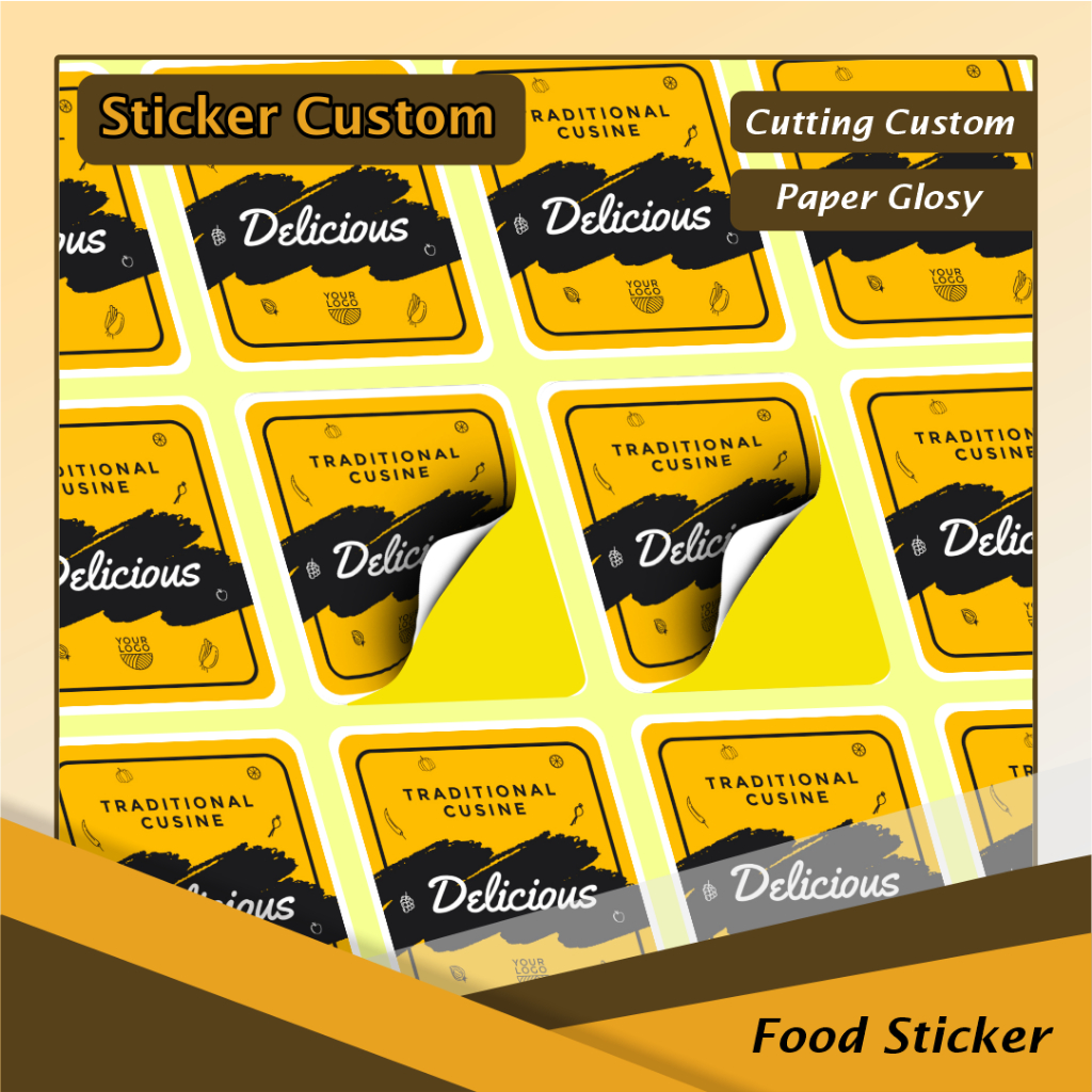 

CETAK LABEL/STIKER/LABEL KEMASAN BISA CUSTOM