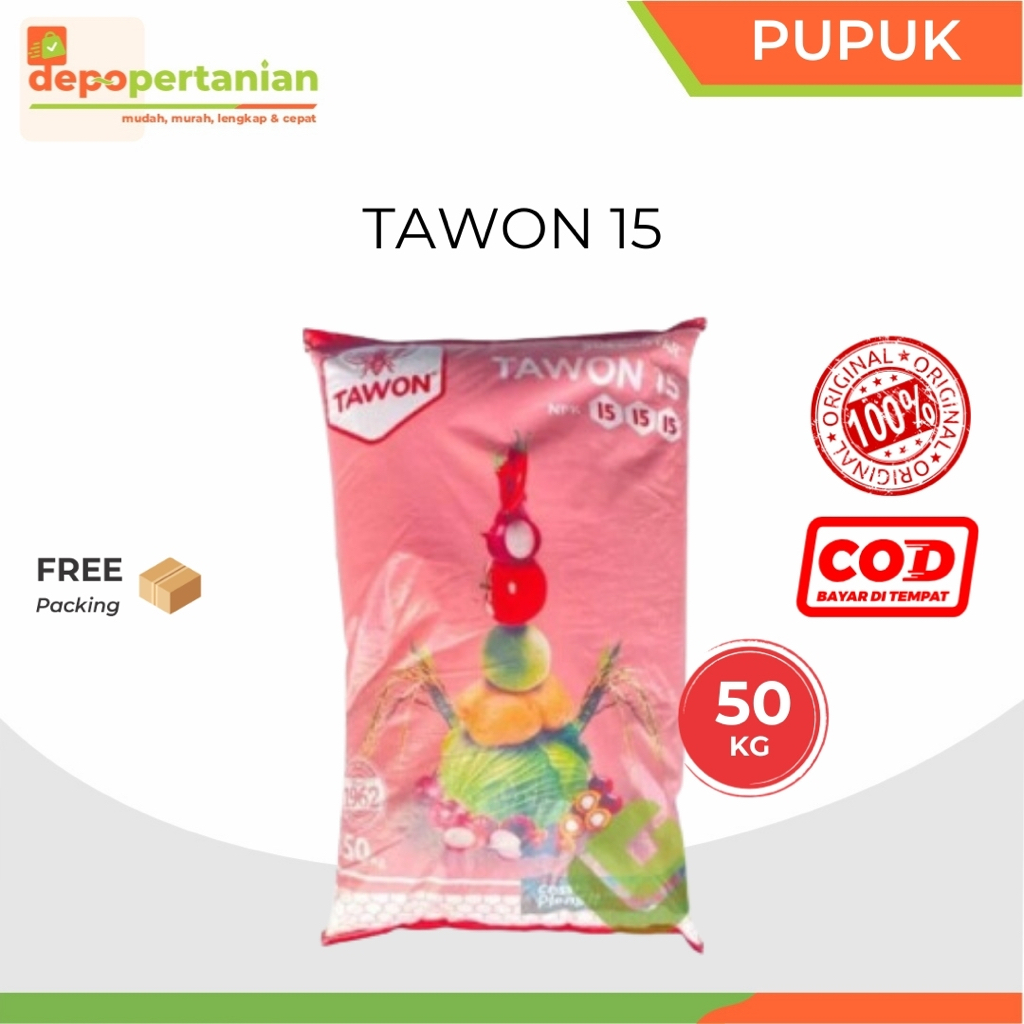 Pupuk NPK 15-15-15 Cap Tawon 50 kg