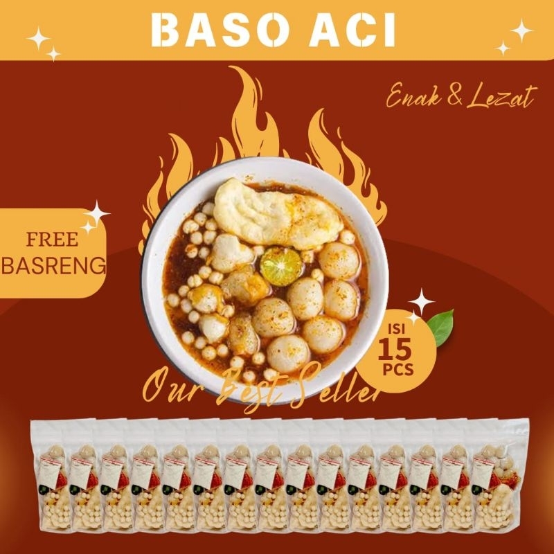 

Paket Baso Aci isi 15 pcs / Paket Baso Aci ngeunah isi 15 pcs / Paket Baso Aci isi 15 pcs simanalagi/ Baso aci free BASRENG