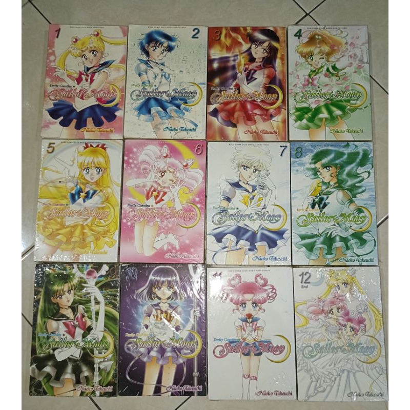 komik sailor moon deluxe set vol 1-12 sailor v dan sailor short stories set vol 1-2 original segel