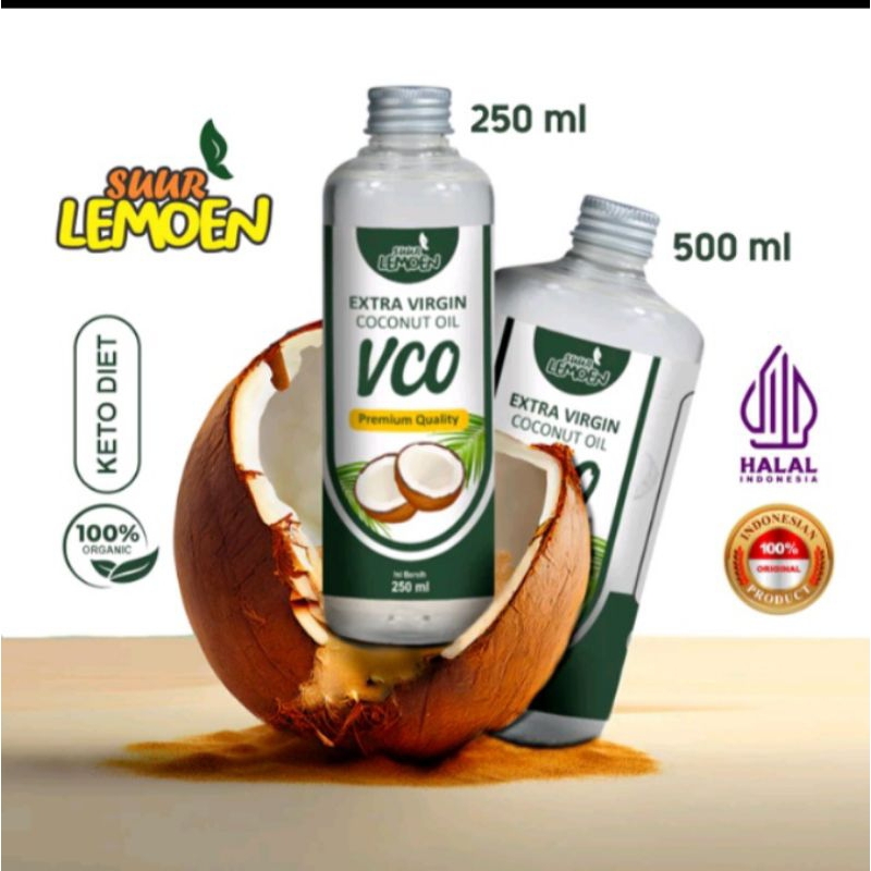 

MINYAK KELAPA ASLI VCO VIRGIN COCONUT OIL 250ML