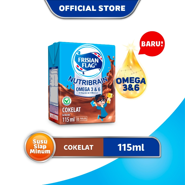 

FRISIAN FLAG Milky Susu UHT Cokelat | Stroberi | Plain | 115 ml