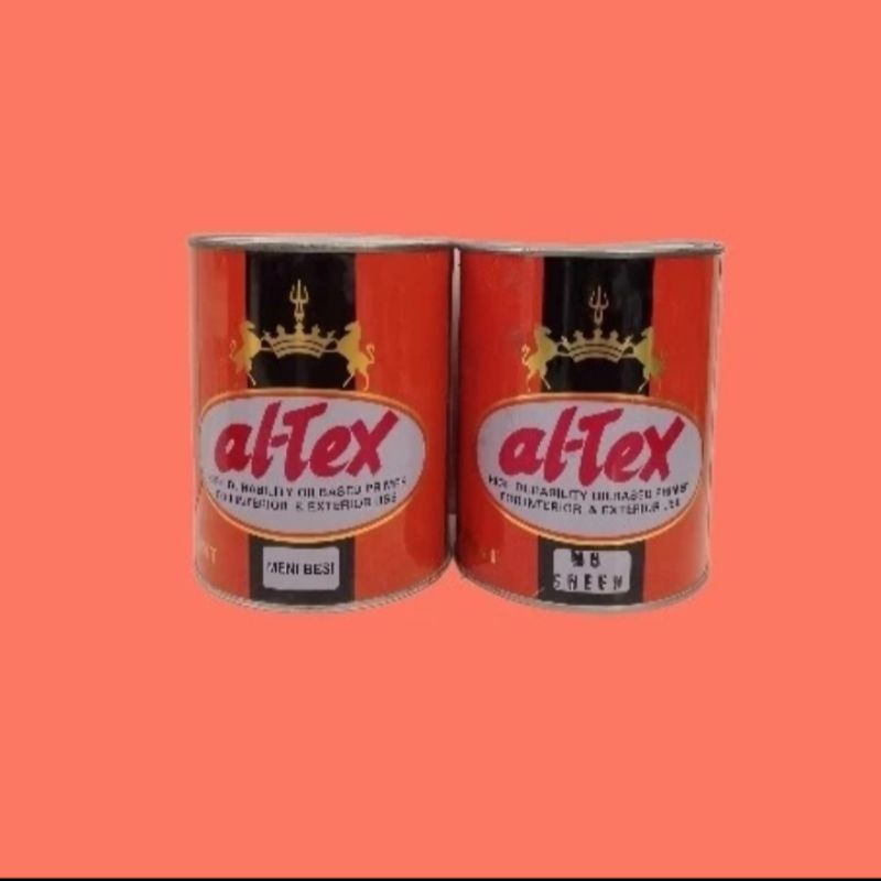 Cat Meni Besi Altex 1 kg Merah & Hijau